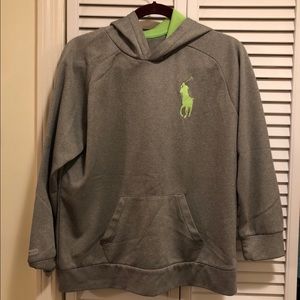 Boys Large Polo Sweatshirt